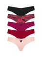 Victoria's Secret Women's No Show Thong Underwear, Panties for Women, Multi Pack (XS - XXL) - 7DAY'S