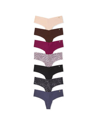 Victoria's Secret Women's No Show Thong Underwear, Panties for Women, Multi Pack (XS - XXL) - 7DAY'S