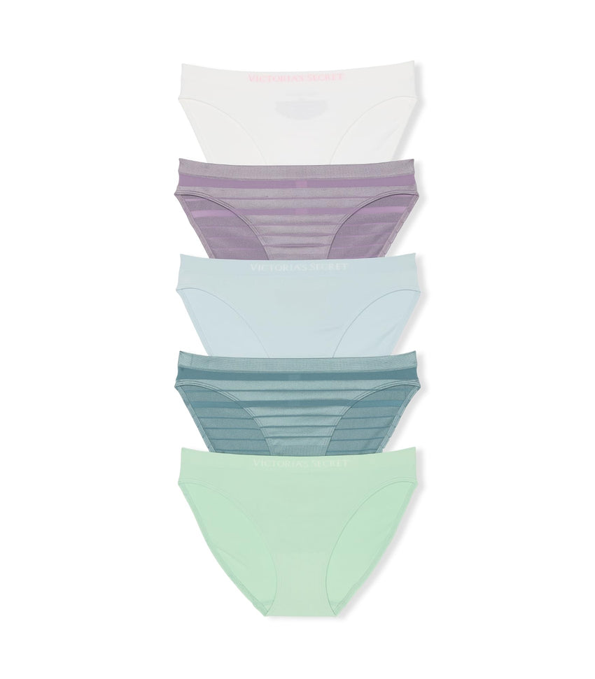 Victoria's Secret Women's Seamless Bikini Underwear, Moderate Coverage Panties for Women, Multi Pack (XS - XXL) - 7DAY'S