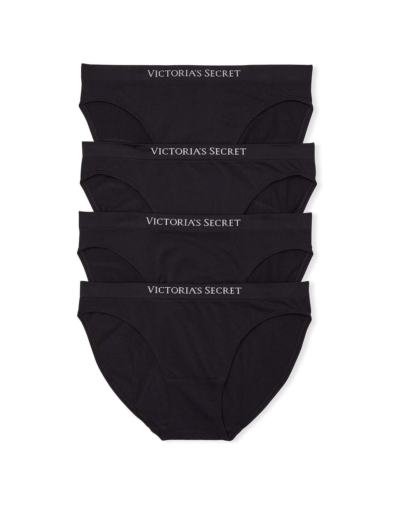 Victoria's Secret Women's Seamless Bikini Underwear, Moderate Coverage Panties for Women, Multi Pack (XS - XXL) - 7DAY'S