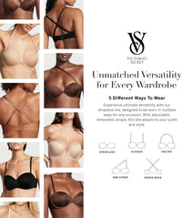 Victoria's Secret Women's Very Sexy Bombshell Adds - 2 - Cups Push Up Strapless Bra, Bras for Women (32A - 38D) - 7DAY'S