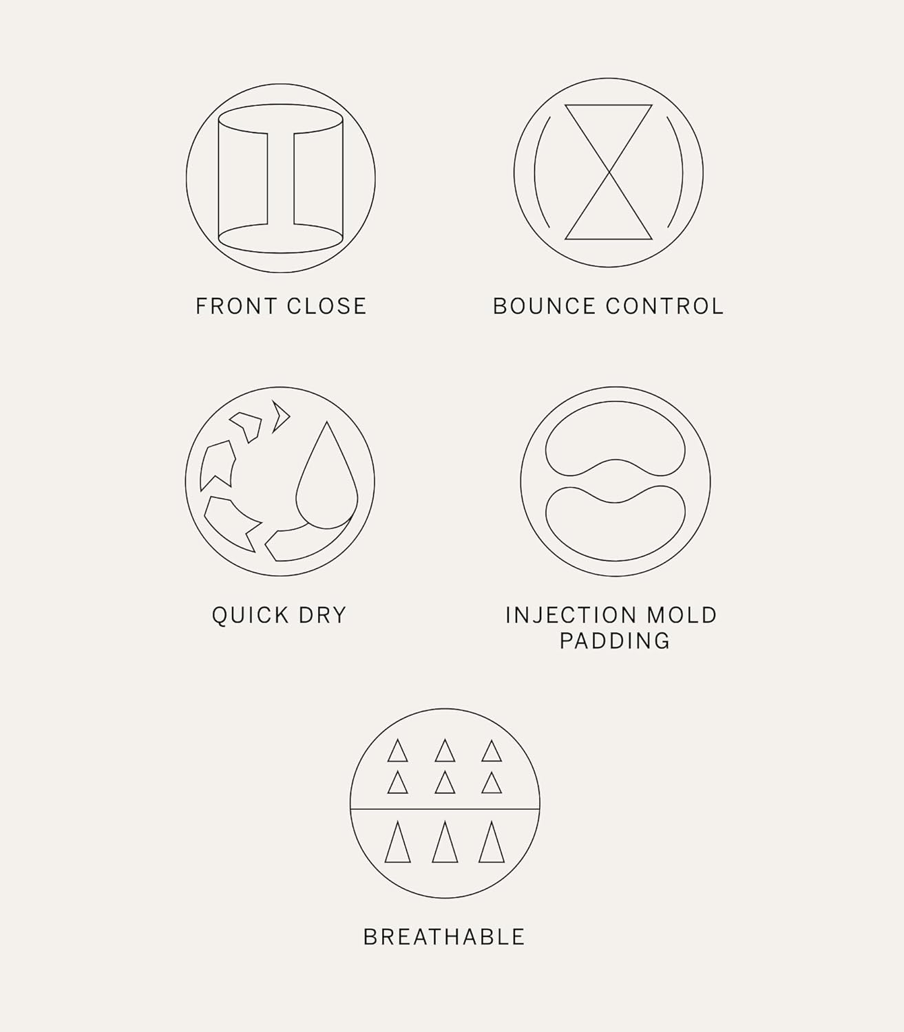 Victoria's Secret Women's VSX Featherweight Max Front Close Sports Bra, High Impact (32A - 38DD) - 7DAY'S