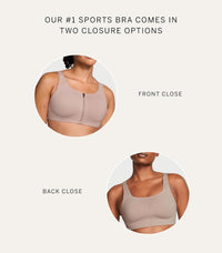 Victoria's Secret Women's VSX Featherweight Max Front Close Sports Bra, High Impact (32A - 38DD) - 7DAY'S