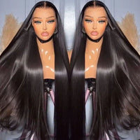 Vietnamese Raw Hair 250% Density Straight Lace Frontal Wigs Human Hair Lace Front Transparent Hd Lace Wig For Black Women - 7DAY'S