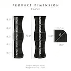 Vintage - style Curved Wood Display Shelf: Ideal for Home Decoration and Storage - 7DAY'S