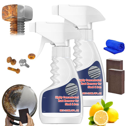 Viyshop Rust Remover, Peony Rust Remover, Heavy Duty RustRemover for Metal, Heavy Duty MetalRustRemover, HeavyDuty Metal RustRemover Spray, High - Speed Rust Powerful RustRemover forMetal (1) - 7DAY'S