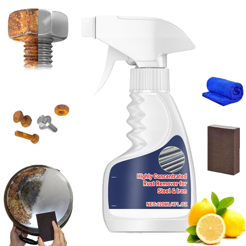 Viyshop Rust Remover, Peony Rust Remover, Heavy Duty RustRemover for Metal, Heavy Duty MetalRustRemover, HeavyDuty Metal RustRemover Spray, High - Speed Rust Powerful RustRemover forMetal (1) - 7DAY'S