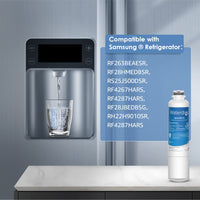 Waterdrop DA29 - 00020B Replacement for Samsung® Water Filter HAF - CIN/EXP, DA29 - 00020B, HAF - CIN, DA29 - 00020B - 1, RF28HMEDBSR, RF263BEAESR, RS25J500DSR, RF263TEAESG, HDX FMS - 2, DA97 - 08006A - 1, 3 Filters - 7DAY'S