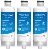 Waterdrop DA97 - 17376B Replacement for Samsung® HAF - QIN/EXP, DA97 - 08006C, RF28R7201SR, RF28R7351SG, WD - F45, Refrigerator Water Filter, 3 Filters - 7DAY'S