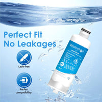 Waterdrop DA97 - 17376B Replacement for Samsung® HAF - QIN/EXP, DA97 - 08006C, RF28R7201SR, RF28R7351SG, WD - F45, Refrigerator Water Filter, 3 Filters - 7DAY'S