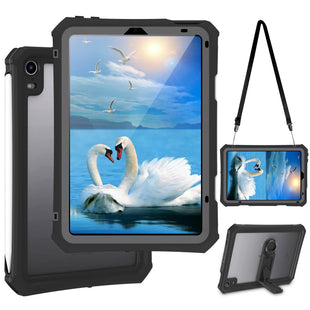Waterproof Case for iPad Mini 7 (A17 Pro) 2024/Mini 6 2021 8.3 - inch, Full Body Protective With Pencil Holder - 7DAY'S