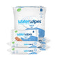 WaterWipes Sensitive+ Newborn & Baby Wipes, 3 - In - 1 Cleans, Cares, Protects, 99.9% Water, Unscented & Hypoallergenic, 720 Count (12 Packs) - 7DAY'S