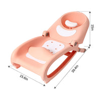 WAYUTO Foldable Baby Shampoo Chair with Shampoo Basin and Head Cushion Waterproof Kids Wash Hair Chair Comfortable Toddler Shampoo Chair Bather Girls Non Slip Kids Hair Washing Bath Seat(Mint Green) - 7DAY'S