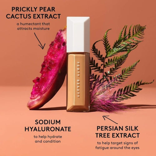 Were Even Hydrating Longwear Concealer - 225N Light Medium With Neutral Undertones by Fenty Beauty for Women - 0.3 oz Concealer - 7DAY'S