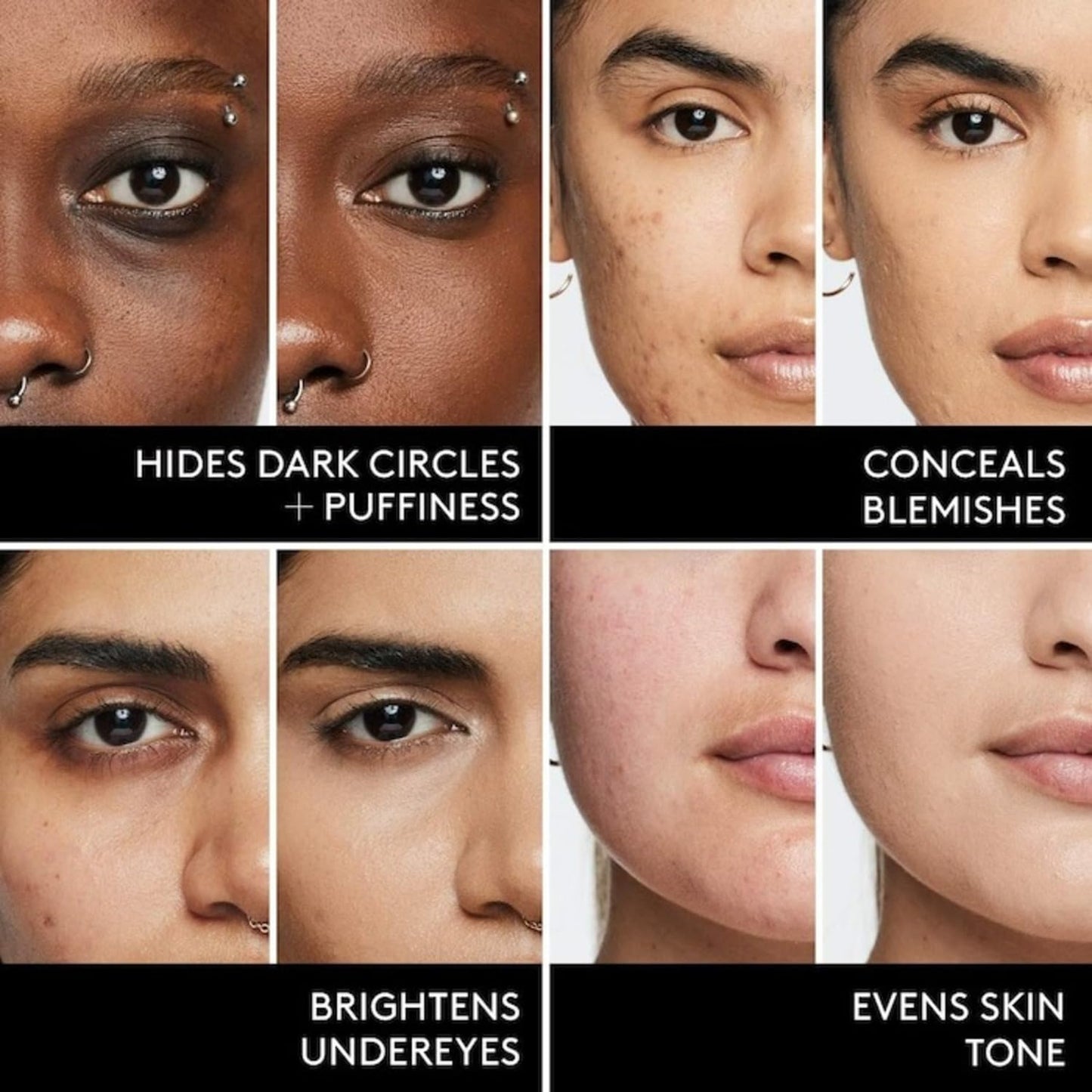 Were Even Hydrating Longwear Concealer - 225N Light Medium With Neutral Undertones by Fenty Beauty for Women - 0.3 oz Concealer - 7DAY'S
