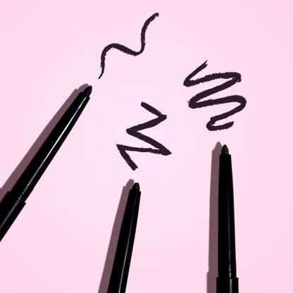 wet n wild Mega Last Breakup Proof Retractable Eyeliner - Waterproof 16 - Hour Long - Lasting Wear, Cruelty - Free & Vegan - Blackest Black - 7DAY'S