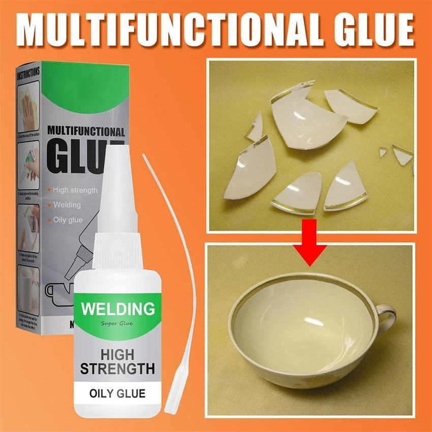 Whimsyard Glue, Oily Glue Mighty UniversalGlue, Beyond Draw Glues,Welding High - Strength OilyGlue - Super Glues,High Strength OilyGlue for Everything, Shoes, Metal, Plastic, Wood, Leather, Glass (2) - 7DAY'S