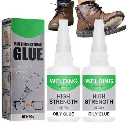 Whimsyard Glue, Oily Glue Mighty UniversalGlue, Beyond Draw Glues,Welding High - Strength OilyGlue - Super Glues,High Strength OilyGlue for Everything, Shoes, Metal, Plastic, Wood, Leather, Glass (2) - 7DAY'S
