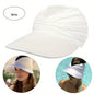 Wide Brim Sun Protection Hat; Visor Hat; Breathable Empty Top Sun Hat; Scallop Cap For Beach Outdoor; Women's Hat & Caps - 7DAY'S
