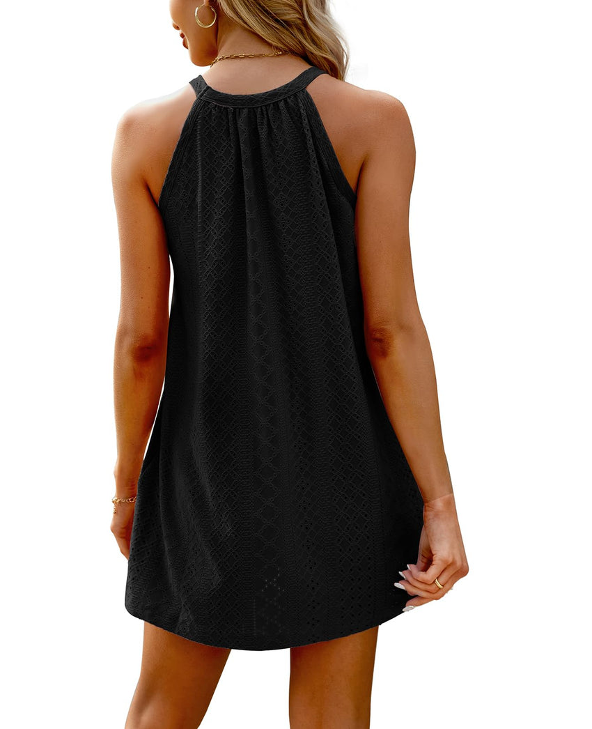 WIHOLL Swimsuit Cover Up for Women Crochet Hollow Out Summer Dresses for Women 2025 - 7DAY'S