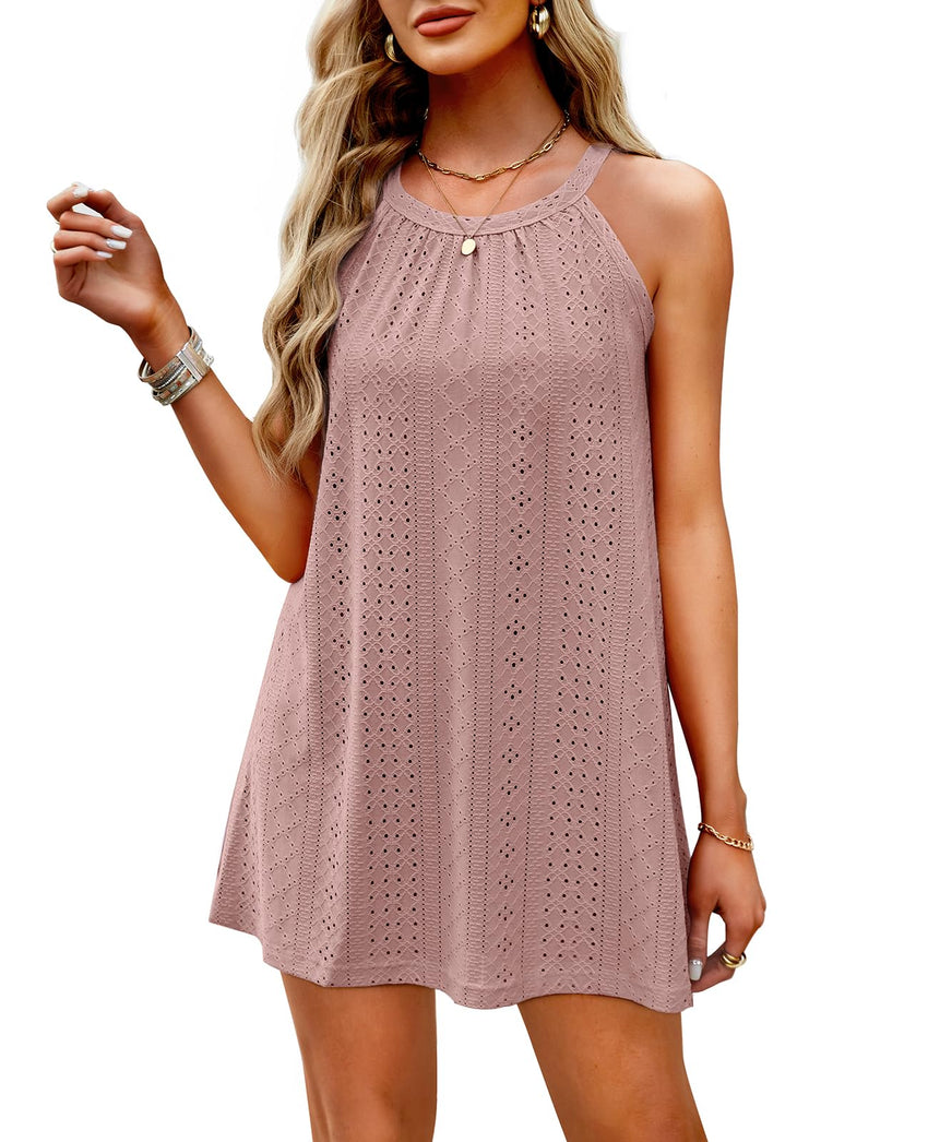 WIHOLL Swimsuit Cover Up for Women Crochet Hollow Out Summer Dresses for Women 2025 - 7DAY'S