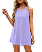 WIHOLL Swimsuit Cover Up for Women Crochet Hollow Out Summer Dresses for Women 2025 - 7DAY'S