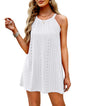 WIHOLL Swimsuit Cover Up for Women Crochet Hollow Out Summer Dresses for Women 2025 - 7DAY'S