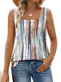 WIHOLL Tank Tops for Women Summer Outfits 2025 Square Neck Casual Shirts Blouses - 7DAY'S