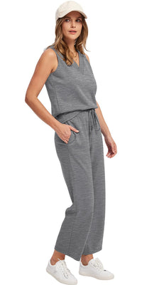 WIHOLL Two Piece Sets for Women Summer Outfits Matching Lounge Sets Wide Leg Crop Pants Vacation Travel - 7DAY'S