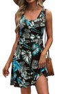 WIHOLL Women's Summer Dress 2025 A - Line Sleeveless Casual Sundress with Pockets Floral/Solid - 7DAY'S