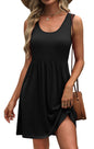 WIHOLL Women's Summer Dress 2025 A - Line Sleeveless Casual Sundress with Pockets Floral/Solid - 7DAY'S