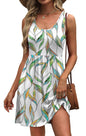 WIHOLL Women's Summer Dress 2025 A - Line Sleeveless Casual Sundress with Pockets Floral/Solid - 7DAY'S
