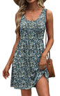 WIHOLL Women's Summer Dress 2025 A - Line Sleeveless Casual Sundress with Pockets Floral/Solid - 7DAY'S