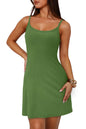 WIHOLL Womens Summer Sleeveless A - Line Mini Dress 2025 Sexy Backless Spaghetti Strap Party Club Bodycon Dresses - 7DAY'S
