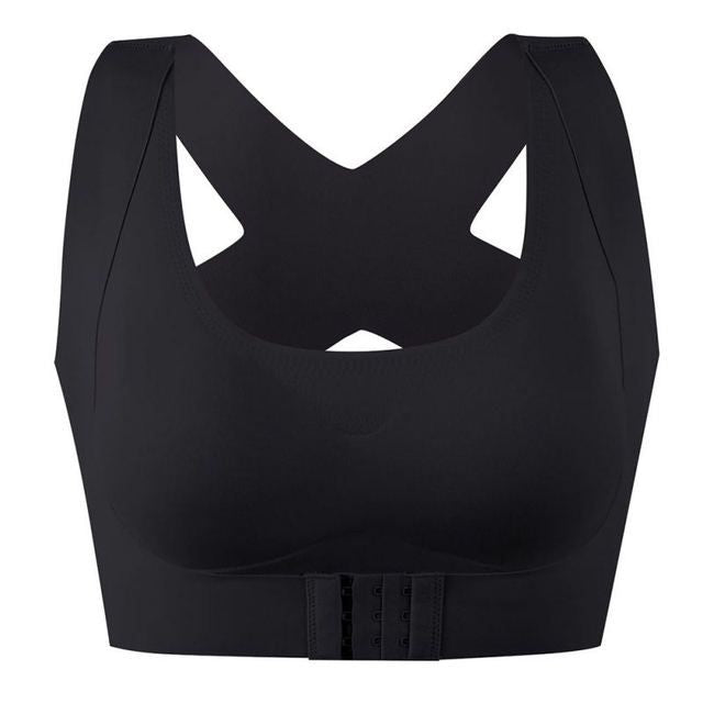 Women Bra Posture Corrector Bralette Front Closure Bras Fitness Vest Push Up Bra Female Brassiere Underwear Cross Back Tank Tops - 7DAY'S