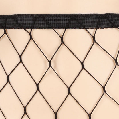 Women Fishnet Tights Sexy High Waist Fishnet Pantyhose Stretchy Mesh Hollow Out Tights Stockings - 7DAY'S