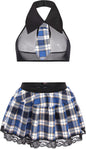 Women School Girl Lingerie Costume Lingerie Set Sexy Student Costumes - 7DAY'S