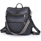 Womens Backpack Purse Leather Travel Fashion Convertible Large Ladies College Shoulder Bag - 7DAY'S