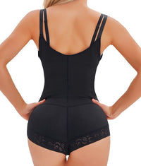 Women's Fajas Colombianas Shapewear for Women Postpartum Tummy Control Bodysuit Full Body Shaper for Women Body Butt Lifter Panties Zipper Straps Thong Bodysuit - 7DAY'S