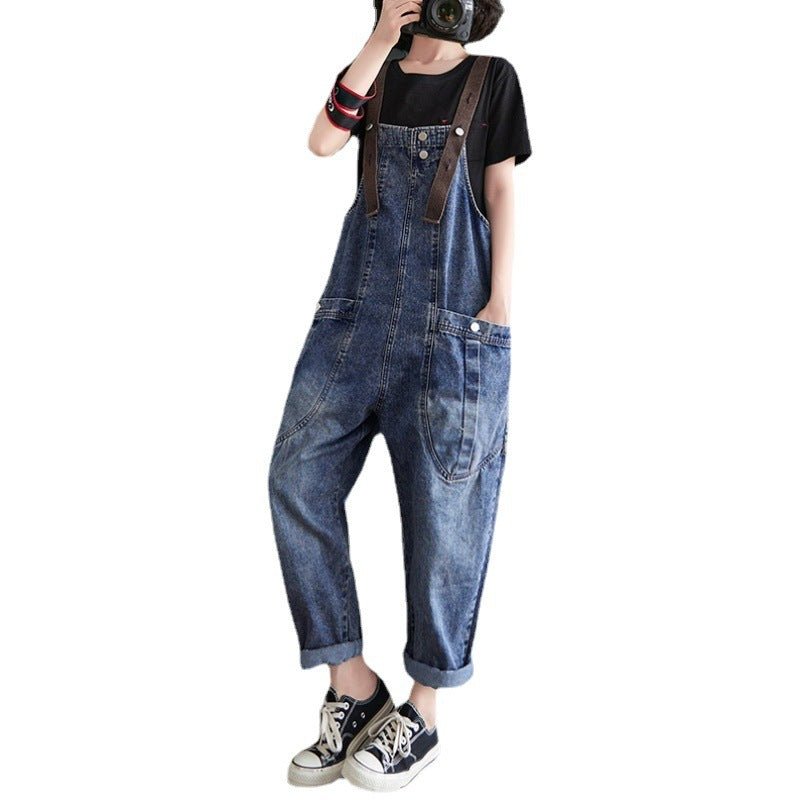 Women's Loose Overalls And Slim Student's Overalls - 7DAY'S