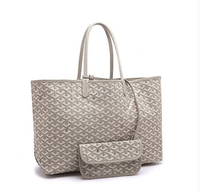 Women's Pu Leather Tote Bag Portable Large Capacity Shoulder Bag Waterproof Beach Pocket - 7DAY'S