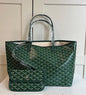 Women's Pu Leather Tote Bag Portable Large Capacity Shoulder Bag Waterproof Beach Pocket - 7DAY'S