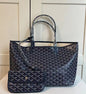 Women's Pu Leather Tote Bag Portable Large Capacity Shoulder Bag Waterproof Beach Pocket - 7DAY'S