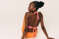 Women's Reversible Halter Top - Neon Pink - 7DAY'S