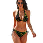 Women's Tie Dye Bikini Swimsuits Triangle String Bikini Sets Two Piece Bathing Suits - 7DAY'S