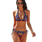 Women's Triangle Bikini Sexy Cutout Bikini Thong Bikini Set Tie Back Two Piece Swimsuit Bathing Suit - 7DAY'S