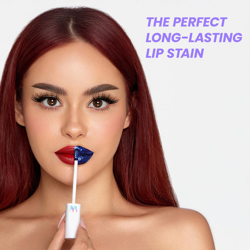 Wonderskin Wonder Blading All Day Lip Stain Peel Off Masque - Long Lasting, Waterproof and Transfer Proof Nude Lip Tint, Matte Finish Peel Off Lip Stain (Whimsical Masque) - 7DAY'S