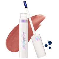 Wonderskin Wonder Blading All Day Lip Stain Peel Off Masque - Long Lasting, Waterproof and Transfer Proof Nude Lip Tint, Matte Finish Peel Off Lip Stain (Whimsical Masque) - 7DAY'S