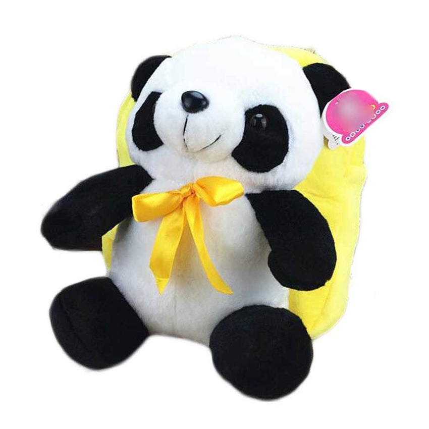 Yellow Cute Plush Panda Kids Shoulder Bag Travel Snacks Backpack Small School Bag - 7DAY'S