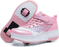 Ylllu Kids LED Roller Skate Shoes with Single Wheel Light up Roller Shoes Gift for Girls Boys Children - 7DAY'S